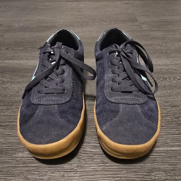 Vans Blue Suede Sport Low Lace Up Sneaker - Picture 4 of 12